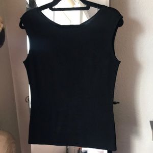 WHBM. Black top. Sz S.